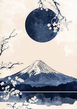 画像をギャラリービューアに読み込む, 富士山アートポスター|和モダン《Fuji》ミニマルアートプリント (コピー)