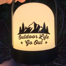 画像をギャラリービューアに読み込む, アウトドアライフ・ゴーアウト カッティングステッカー《Outodoor Life Go Out》(超防水・防滴 UVカット 屋外使用可 /C037)