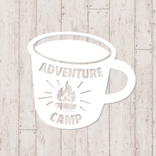 画像をギャラリービューアに読み込む, キャンパーマグ カッティングステッカー《Camper Mug》(超防水・防滴 UVカット 屋外使用可 /C102)