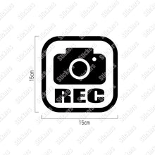 画像をギャラリービューアに読み込む, ドライブレコーダーステッカー|カッティングステッカー 超防水・防滴 UVカット 屋外使用可 /C063