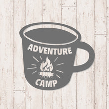 画像をギャラリービューアに読み込む, キャンパーマグ カッティングステッカー《Camper Mug》(超防水・防滴 UVカット 屋外使用可 /C102)