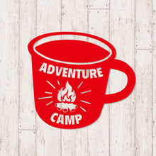 画像をギャラリービューアに読み込む, キャンパーマグ カッティングステッカー《Camper Mug》(超防水・防滴 UVカット 屋外使用可 /C102)