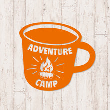 画像をギャラリービューアに読み込む, キャンパーマグ カッティングステッカー《Camper Mug》(超防水・防滴 UVカット 屋外使用可 /C102)