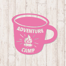 画像をギャラリービューアに読み込む, キャンパーマグ カッティングステッカー《Camper Mug》(超防水・防滴 UVカット 屋外使用可 /C102)