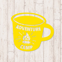 画像をギャラリービューアに読み込む, キャンパーマグ カッティングステッカー《Camper Mug》(超防水・防滴 UVカット 屋外使用可 /C102)