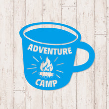 画像をギャラリービューアに読み込む, キャンパーマグ カッティングステッカー《Camper Mug》(超防水・防滴 UVカット 屋外使用可 /C102)
