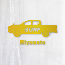 画像をギャラリービューアに読み込む, SURF|カッティングステッカー 名入れOK 超防水・防滴 UVカット 屋外使用可 /C104