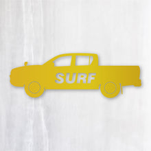 画像をギャラリービューアに読み込む, サーフ カッティングステッカー《SURF》(超防水・防滴 UVカット 屋外使用可 /C103)