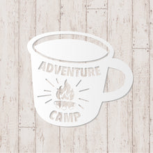 画像をギャラリービューアに読み込む, キャンパーマグ カッティングステッカー《Camper Mug》(超防水・防滴 UVカット 屋外使用可 /C102)