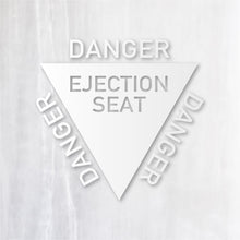 画像をギャラリービューアに読み込む, 射出座席マーク カッティングステッカー《EJECTION SEAT》(超防水・防滴 UVカット 屋外使用可 /C086)