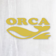 画像をギャラリービューアに読み込む, オルカ カッティングステッカー《ORCA》(超防水・防滴 UVカット 屋外使用可 /C060)