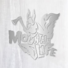 画像をギャラリービューアに読み込む, マウンテンライフ カッティングステッカー《MOUNTAIN LIFE SQUIRREL》(超防水・防滴 UVカット 屋外使用可 /C092)