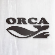 画像をギャラリービューアに読み込む, オルカ カッティングステッカー《ORCA》(超防水・防滴 UVカット 屋外使用可 /C060)
