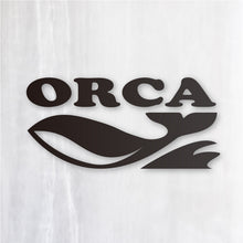 画像をギャラリービューアに読み込む, オルカ カッティングステッカー《ORCA》(超防水・防滴 UVカット 屋外使用可 /C060)