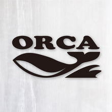 画像をギャラリービューアに読み込む, オルカ カッティングステッカー《ORCA》(超防水・防滴 UVカット 屋外使用可 /C060)
