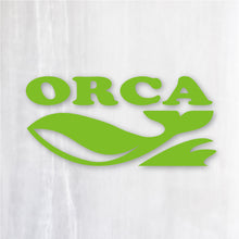 画像をギャラリービューアに読み込む, オルカ カッティングステッカー《ORCA》(超防水・防滴 UVカット 屋外使用可 /C060)