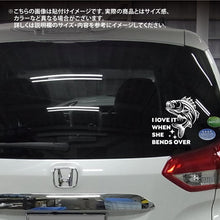 画像をギャラリービューアに読み込む, ブラックバス カッティングステッカー《Black Bass》(超防水・防滴 UVカット 屋外使用可 /C096)