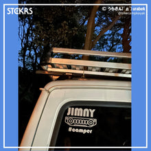 画像をギャラリービューアに読み込む, JIMNY FRONT ジムニー フロント|カッティングステッカー 名入れOK 超防水・防滴 UVカット 屋外使用可 /C114
