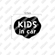画像をギャラリービューアに読み込む, ゆるかわ カッティングステッカー《BABY IN CAR ベビー・イン・カー / KIDS IN CAR キッズ・イン・カー》(超防水・防滴 UVカット 屋外使用可 /C110)