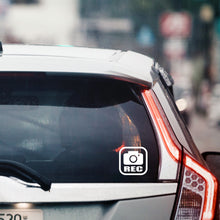 画像をギャラリービューアに読み込む, ドライブレコーダーステッカー|カッティングステッカー 超防水・防滴 UVカット 屋外使用可 /C063