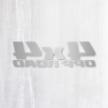 画像をギャラリービューアに読み込む, 反転カッティングステッカー Turbo / 4x4 OFF ROAD(超防水・防滴 UVカット 屋外使用可 /C070)