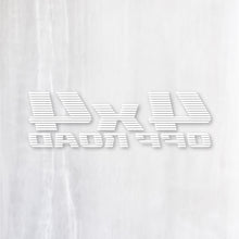 画像をギャラリービューアに読み込む, 反転カッティングステッカー Turbo / 4x4 OFF ROAD(超防水・防滴 UVカット 屋外使用可 /C070)