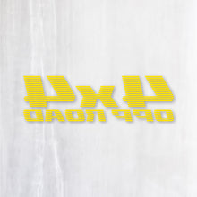 画像をギャラリービューアに読み込む, 反転カッティングステッカー Turbo / 4x4 OFF ROAD(超防水・防滴 UVカット 屋外使用可 /C070)