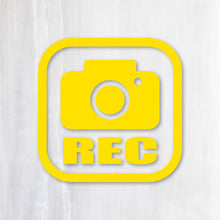 画像をギャラリービューアに読み込む, ドライブレコーダーステッカー|カッティングステッカー 超防水・防滴 UVカット 屋外使用可 /C063