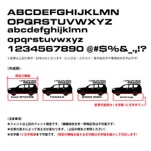 画像をギャラリービューアに読み込む, プラド カッティングステッカー《PRADO》(名入れOK 超防水・防滴 UVカット 屋外使用可 /C116)