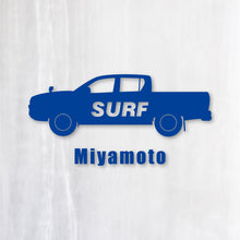 画像をギャラリービューアに読み込む, SURF|カッティングステッカー 名入れOK 超防水・防滴 UVカット 屋外使用可 /C104