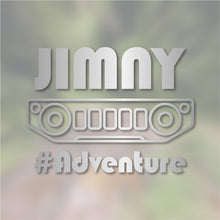 画像をギャラリービューアに読み込む, JIMNY FRONT ジムニー フロント|カッティングステッカー 名入れOK 超防水・防滴 UVカット 屋外使用可 /C114