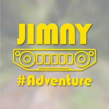 画像をギャラリービューアに読み込む, JIMNY FRONT ジムニー フロント|カッティングステッカー 名入れOK 超防水・防滴 UVカット 屋外使用可 /C114