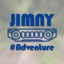 画像をギャラリービューアに読み込む, JIMNY FRONT ジムニー フロント|カッティングステッカー 名入れOK 超防水・防滴 UVカット 屋外使用可 /C114