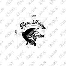 画像をギャラリービューアに読み込む, エリアフィッシングハンター カッティングステッカー《Area Fishing Hunter》(超防水・防滴 UVカット 屋外使用可 /C054)