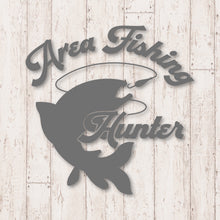 画像をギャラリービューアに読み込む, エリアフィッシングハンター カッティングステッカー《Area Fishing Hunter》(超防水・防滴 UVカット 屋外使用可 /C054)