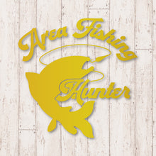 画像をギャラリービューアに読み込む, エリアフィッシングハンター カッティングステッカー《Area Fishing Hunter》(超防水・防滴 UVカット 屋外使用可 /C054)