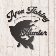 画像をギャラリービューアに読み込む, エリアフィッシングハンター カッティングステッカー《Area Fishing Hunter》(超防水・防滴 UVカット 屋外使用可 /C054)