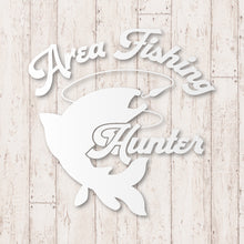 画像をギャラリービューアに読み込む, エリアフィッシングハンター カッティングステッカー《Area Fishing Hunter》(超防水・防滴 UVカット 屋外使用可 /C054)