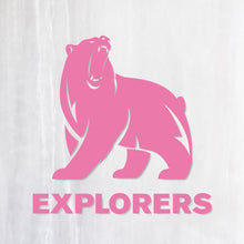 画像をギャラリービューアに読み込む, ベアーエクスプローラーズ カッティングステッカー《BEAR EXPLORERS》(超防水・防滴 UVカット 屋外使用可 /C049)
