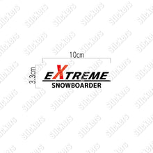 画像をギャラリービューアに読み込む, エクストリーム スノーボーダー カッティングステッカー《EXTREME SNOWBOARDER》(超防水・防滴 UVカット 屋外使用可 /C058)