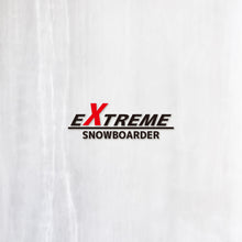 画像をギャラリービューアに読み込む, エクストリーム スノーボーダー カッティングステッカー《EXTREME SNOWBOARDER》(超防水・防滴 UVカット 屋外使用可 /C058)