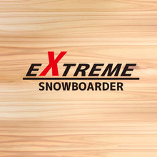 画像をギャラリービューアに読み込む, エクストリーム スノーボーダー カッティングステッカー《EXTREME SNOWBOARDER》(超防水・防滴 UVカット 屋外使用可 /C058)