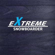 画像をギャラリービューアに読み込む, エクストリーム スノーボーダー カッティングステッカー《EXTREME SNOWBOARDER》(超防水・防滴 UVカット 屋外使用可 /C058)