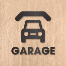 画像をギャラリービューアに読み込む, ガレージ ピクト カッティングステッカー《GARAGE》(超防水・防滴 UVカット 屋外使用可 /C084)