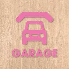 画像をギャラリービューアに読み込む, ガレージ ピクト カッティングステッカー《GARAGE》(超防水・防滴 UVカット 屋外使用可 /C084)