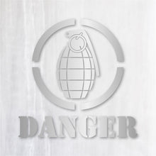 画像をギャラリービューアに読み込む, グレネード カッティングステッカー《GRENADE DANGER》超防水・防滴 UVカット 屋外使用可 /C035