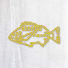 画像をギャラリービューアに読み込む, 黒鯛フィッシング|カッティングステッカー 超防水・防滴 UVカット 屋外使用可 /C097