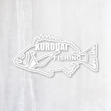 画像をギャラリービューアに読み込む, 黒鯛フィッシング|カッティングステッカー 超防水・防滴 UVカット 屋外使用可 /C097