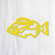 画像をギャラリービューアに読み込む, 黒鯛フィッシング|カッティングステッカー 超防水・防滴 UVカット 屋外使用可 /C097
