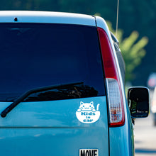 画像をギャラリービューアに読み込む, にゃんこ Kids in Car|カッティングステッカー 超防水・防滴 UVカット 屋外使用可 /C022